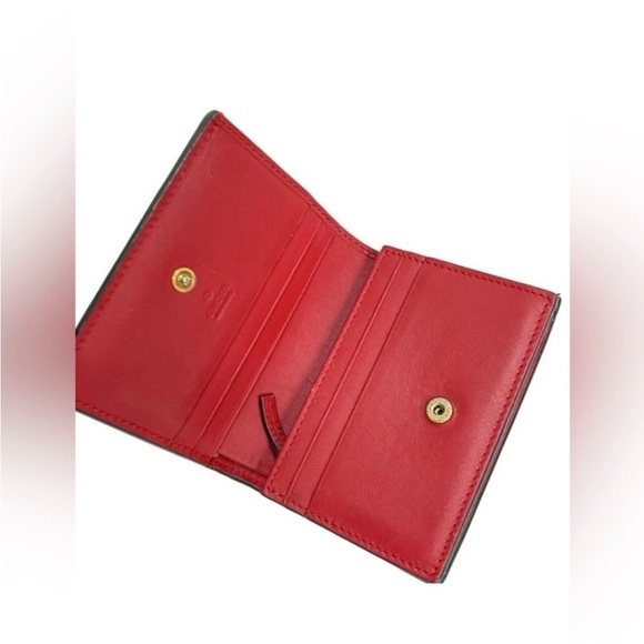 Gucci Supreme Beige and Red Cherry Wallet EUC - Picture 4 of 5